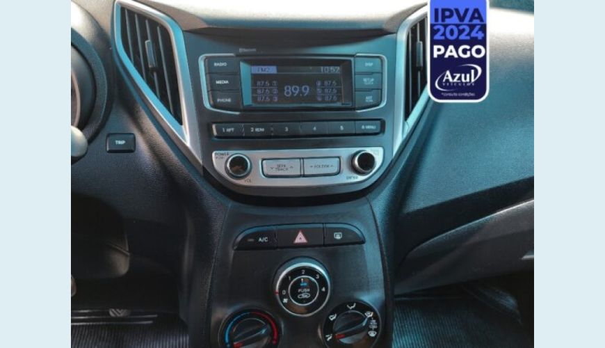 HYUNDAI HB 20 1.0 COMFORT 12V FLEX 4P MANUAL - CINZA - 2017 Foto 8 (Grande)