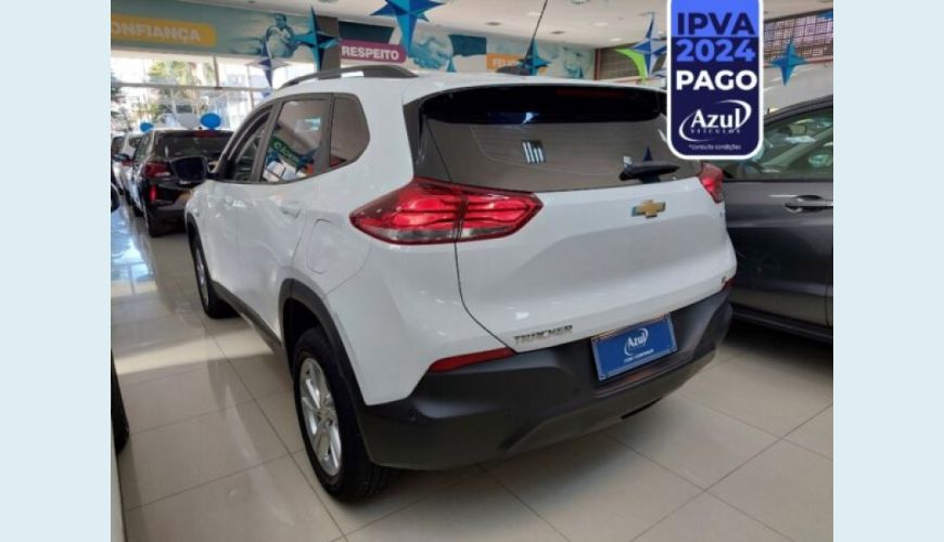 CHEVROLET TRACKER 1.0 TURBO FLEX LT AUT. - BRANCO - 2021 Foto 8 (Grande)