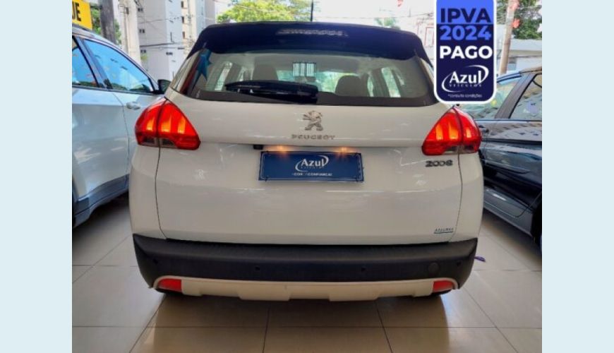 PEUGEOT 2008 1.6 16V FLEX ALLURE 4P AUT. - BRANCO - 2019 Foto 8 (Grande)
