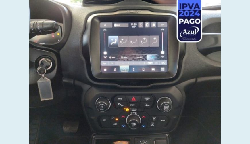 JEEP RENEGADE 1.3 T270 TURBO FLEX LONGITUDE AT6 - CINZA - 2022 Foto 8 (Grande)