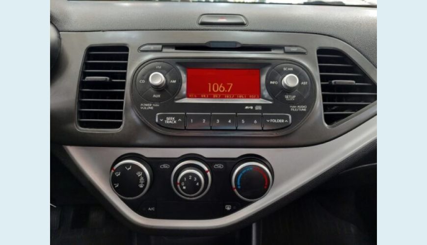 KIA PICANTO 1.0 EX 12V FLEX 4P MANUAL - CINZA - 2014 Foto 8 (Grande)