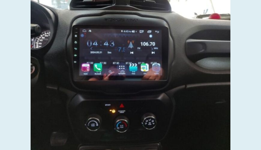 JEEP RENEGADE 1.8 16V FLEX 4P AUT. - PRETO - 2019 Foto 8 (Grande)