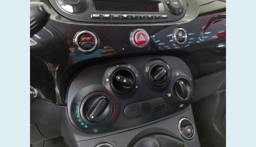 FIAT 500 1.4 CULT 8V FLEX 2P MANUAL - PRETO - 2013 Foto 8 (Grande)