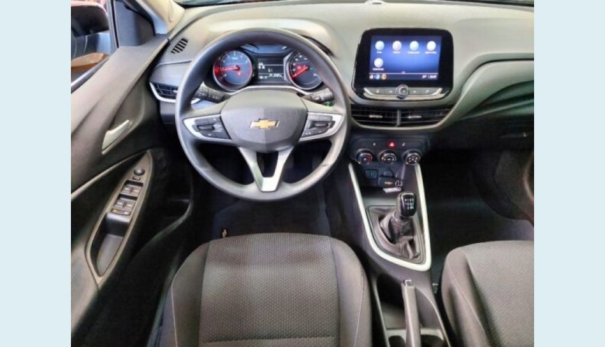 CHEVROLET ONIX 1.0 MPFI JOY 8V FLEX 4P MANUAL - BRANCO - 2018 Foto 8 (Grande)