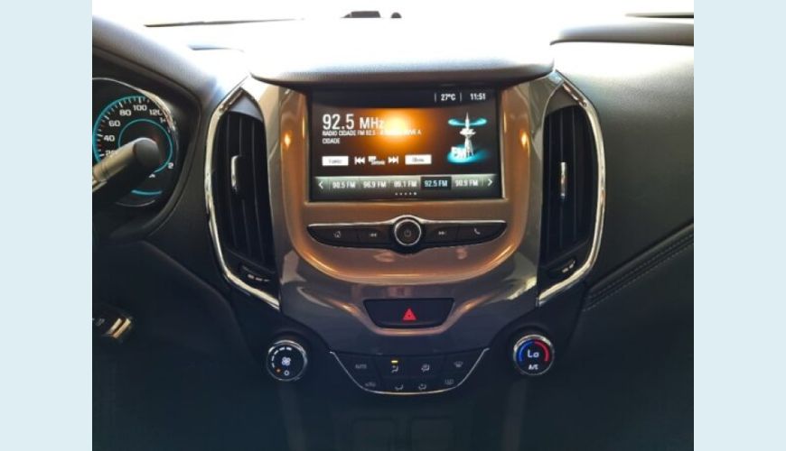 CHEVROLET CRUZE 1.4 TURBO LT 16V FLEX 4P AUT. - PRETO - 2018 Foto 8 (Grande)