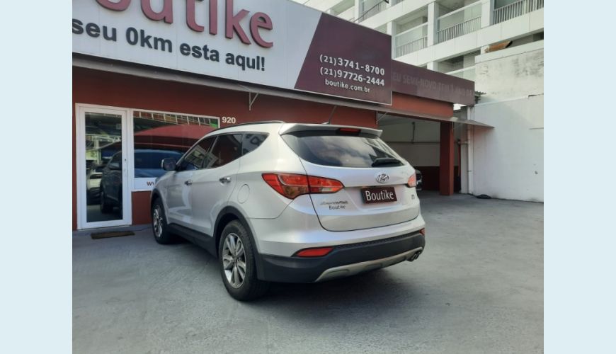 HYUNDAI SANTA FE 3.3 MPFI 4X4 V6 270CV 4P AUT. - PRATA - 2014 Foto 8 (Grande)