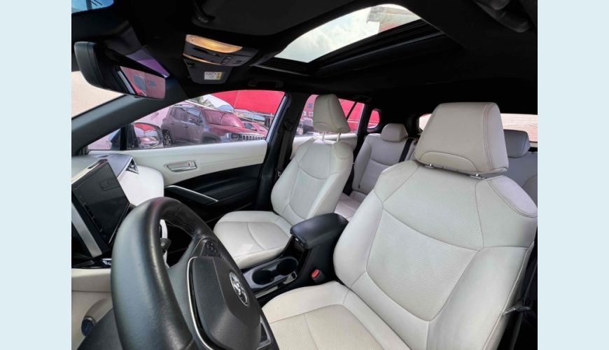 TOYOTA COROLLA CROSS 1.8 VVT-I HYBRID FLEX XRX CVT - PRATA - 2023 Foto 8 (Grande)