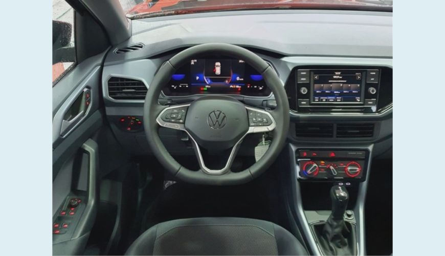 VOLKSWAGEN T-CROSS 1.0 200 TSI TOTAL FLEX AUT. - INDEFINIDA - 2024 Foto 8 (Grande)