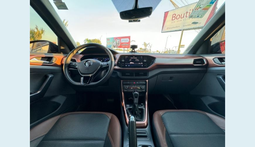 VOLKSWAGEN T-CROSS 1.0 200 TSI TOTAL FLEX COMFORTLINE AUT. - AZUL - 2020 Foto 8 (Grande)