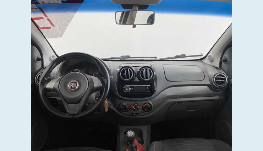 FIAT PALIO ATTRACTIVE 1.0 EVO FLEX - PRATA - 2013 Foto 8 (Grande)