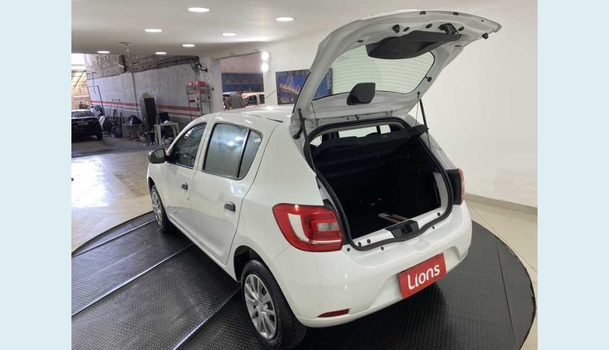 RENAULT SANDERO EXPRESSION 1.0 12V SCE FLEX - BRANCO - 2020 Foto 8 (Grande)