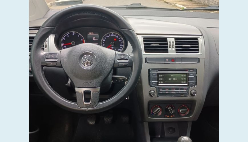 VOLKSWAGEN FOX TRENDLINE 1.0 FLEX 8V 5P - BRANCO - 2015 Foto 8 (Grande)