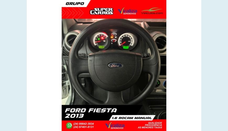 FORD FIESTA - PRATA - 2013 Foto 8 (Grande)