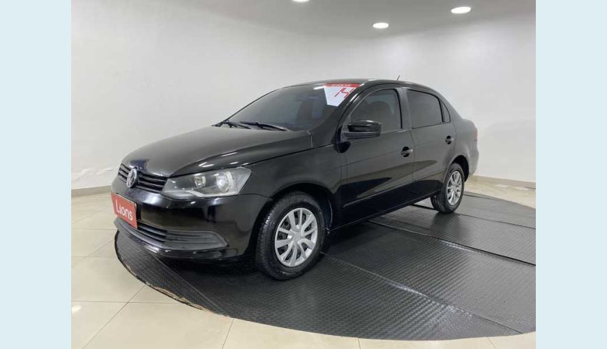 VOLKSWAGEN VOYAGE (G6) 1.0 TEC TOTAL FLEX - PRETO - 2013 Foto 8 (Grande)