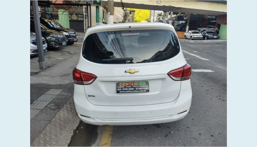CHEVROLET SPIN 1.8 LT 8V FLEX 4P AUT. - BRANCO - 2020 Foto 8 (Grande)
