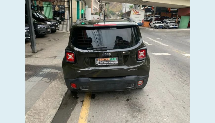 JEEP RENEGADE 1.8 16V FLEX SPORT 4P MANUAL - VERDE - 2017 Foto 8 (Grande)