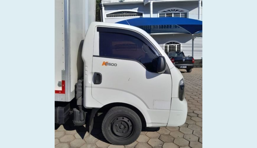 KIA BONGO 2.5 K-2500 4X2 CS TURBO DIESEL 2P MANUAL - BRANCO - 2014 Foto 8 (Grande)