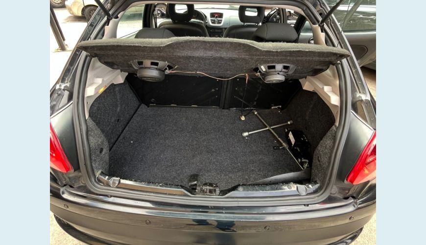 PEUGEOT 207 XS 1.6 FLEX 16V 5P AUT. - PRETO - 2009 Foto 8 (Grande)