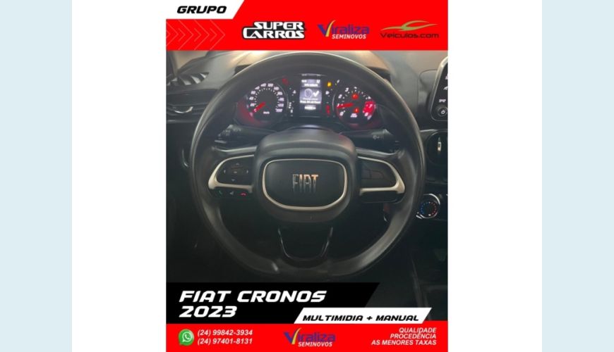 FIAT CRONOS - PRATA - 2023 Foto 8 (Grande)
