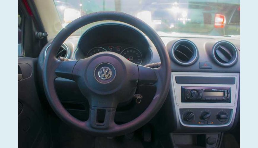 VOLKSWAGEN GOL 1.0 TEC TRENDLINE FLEX 2P - VERMELHO - 2015 Foto 8 (Grande)
