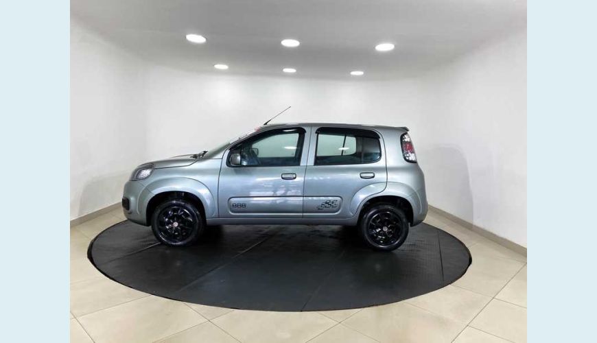 FIAT UNO ATTRACTIVE 1.0 FLEX 4P - CINZA - 2016 Foto 8 (Grande)
