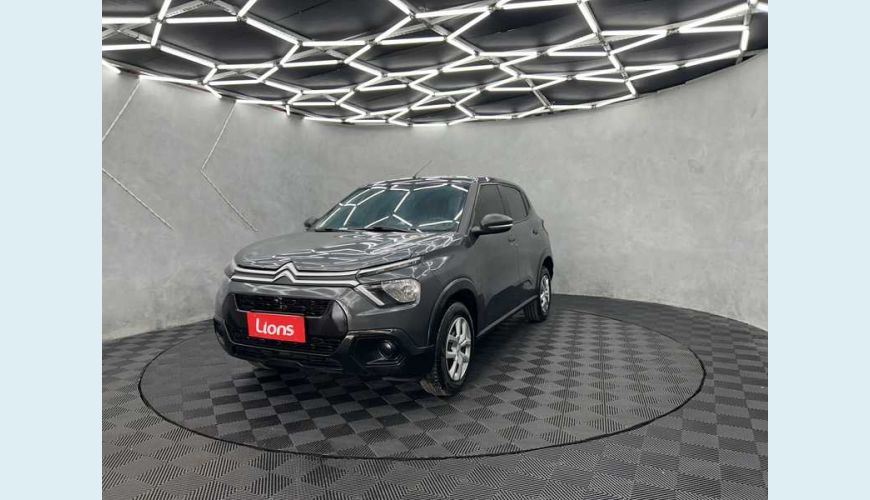 CITROËN C3 LIVE PACK 1.0 FLEX - CINZA - 2023 Foto 8 (Grande)