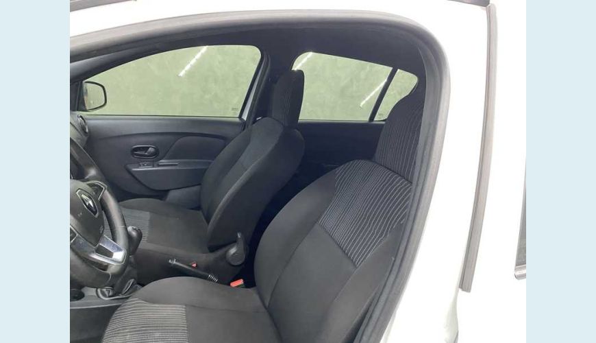 RENAULT SANDERO LIFE 1.0 12V SCE FLEX - BRANCO - 2021 Foto 8 (Grande)