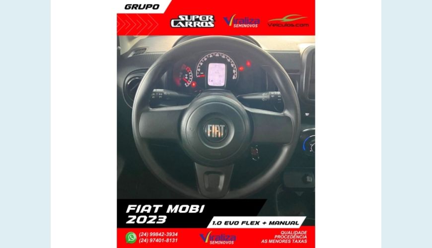 FIAT MOBI - BRANCO - 2023 Foto 8 (Grande)