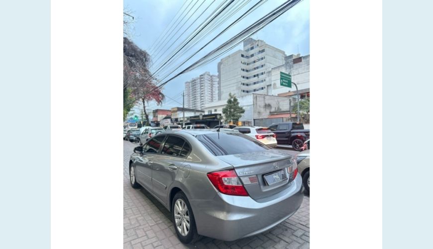 HONDA CIVIC - CINZA - 2014 Foto 8 (Grande)