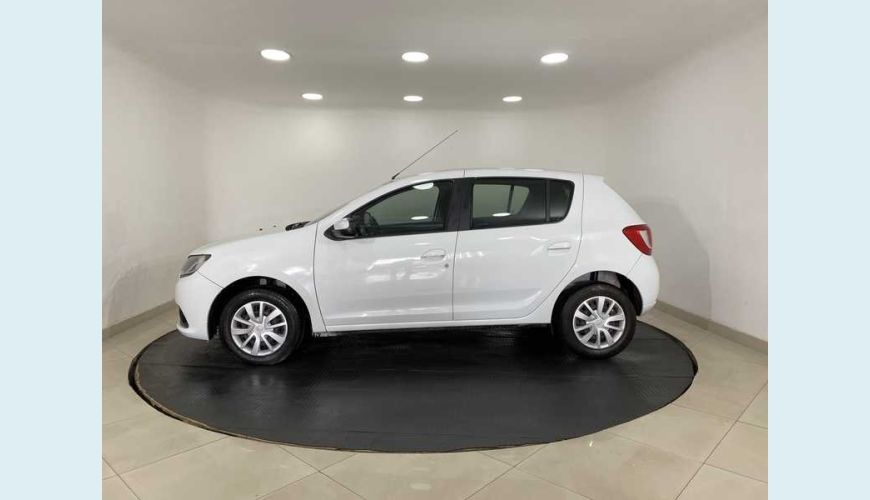 RENAULT SANDERO EXPRESSION 1.6 16V SCE FLEX - BRANCO - 2018 Foto 8 (Grande)