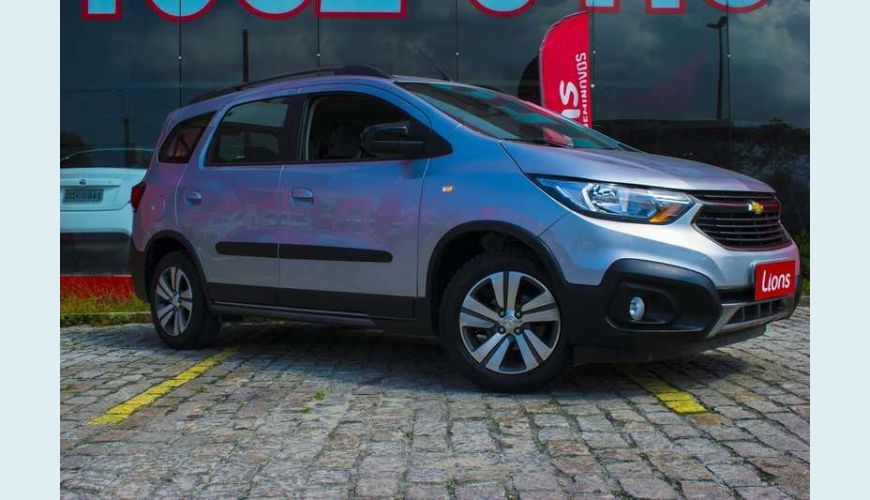 CHEVROLET SPIN 1.8 ECONOFLEX ACTIV 7S AUT. - PRATA - 2019 Foto 8 (Grande)
