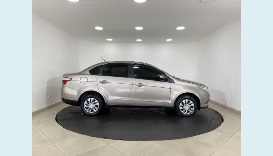 FIAT GRAND SIENA EVO ATTRACTIVE 1.4 8V FLEX - BEGE - 2013 Foto 8 (Grande)