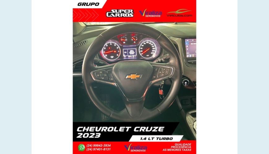 CHEVROLET CRUZE - CINZA - 2023 Foto 8 (Grande)