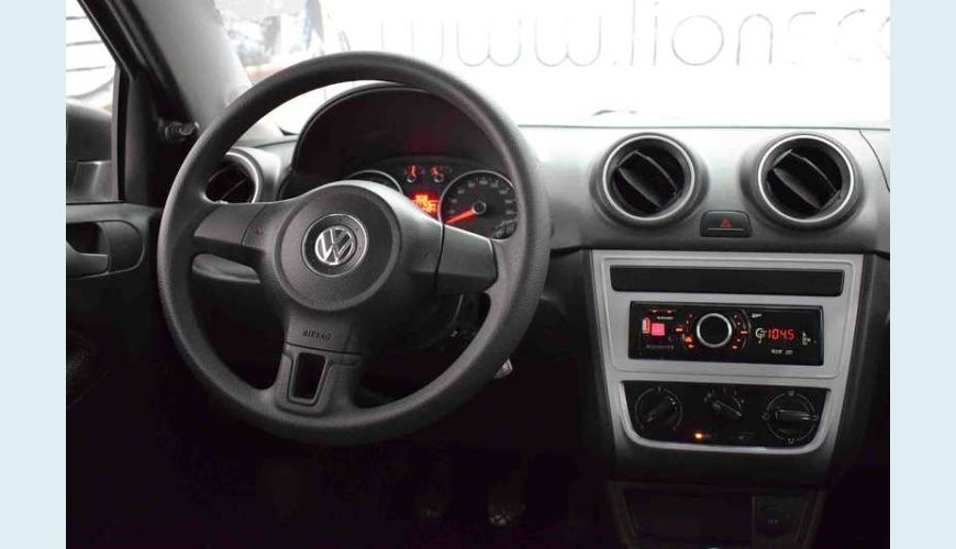 VOLKSWAGEN GOL 1.0 TEC TRENDLINE FLEX 2P - PRATA - 2015 Foto 8 (Grande)