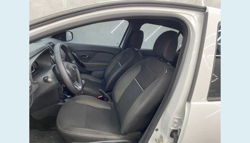 RENAULT LOGAN ZEN 1.0 12V SCE FLEX - BRANCO - 2022 Foto 8 (Grande)