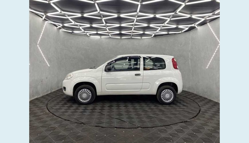 FIAT UNO VIVACE 1.0 8V FLEX 2P - BRANCO - 2015 Foto 8 (Grande)