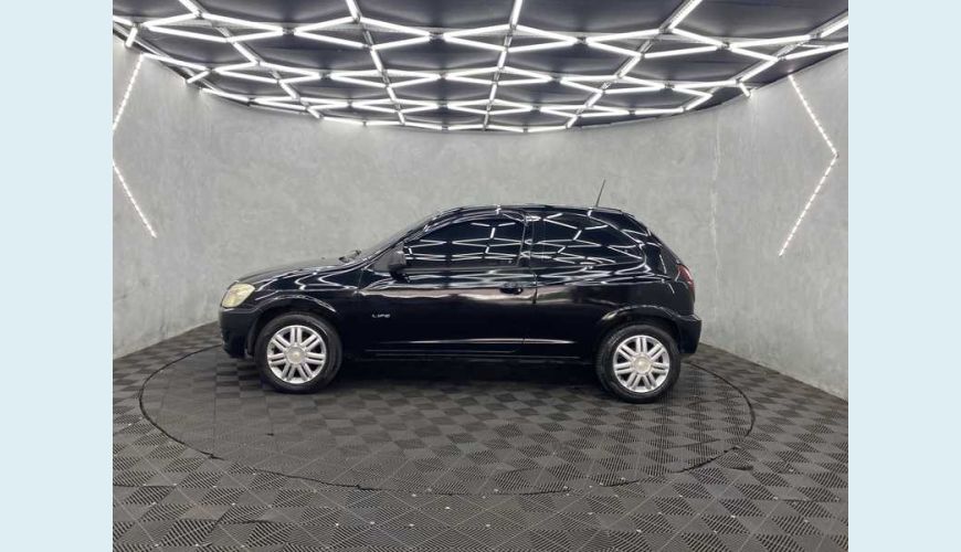 CHEVROLET CELTA LIFE 1.0 VHC FLEX 2P - PRETO - 2008 Foto 8 (Grande)