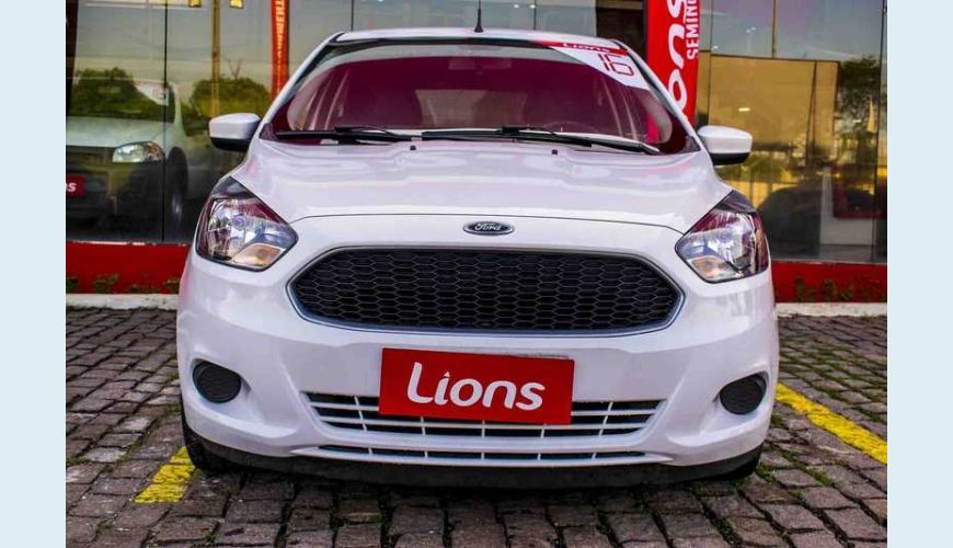 FORD KA SE PLUS 1.0 FLEX - BRANCO - 2016 Foto 8 (Grande)