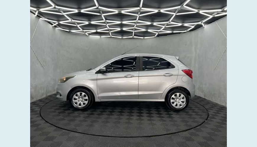 FORD KA SE 1.0 FLEX - PRATA - 2015 Foto 8 (Grande)