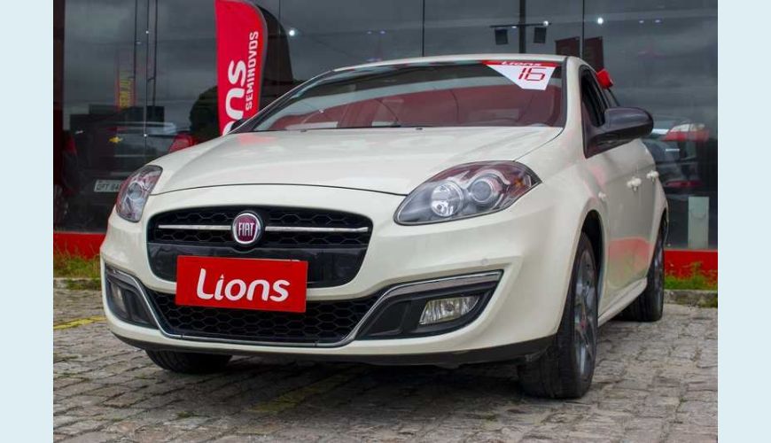 FIAT BRAVO BLACKMOTION 1.8 16V FLEX - BRANCO - 2016 Foto 8 (Grande)