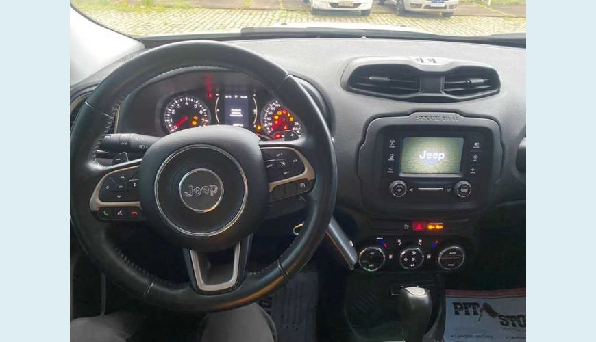 JEEP RENEGADE LONGITUDE 1.8 4X2 AUT. FLEX - BRANCO - 2016 Foto 8 (Grande)