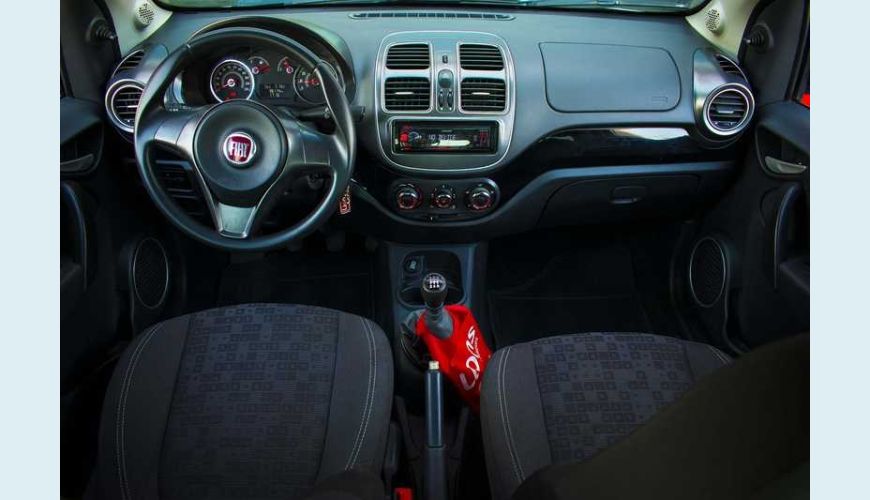 FIAT PALIO ATTRACTIVE 1.0 EVO FLEX - PRATA - 2017 Foto 8 (Grande)