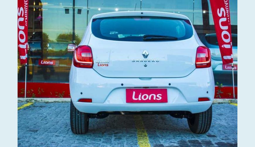 RENAULT SANDERO AUTHENTIQUE 1.0 12V SCE FLEX - BRANCO - 2019 Foto 8 (Grande)
