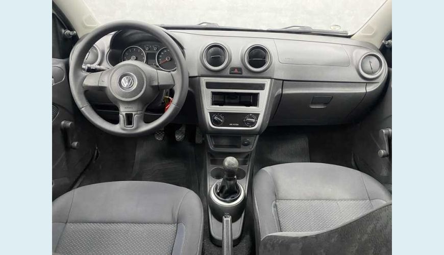 VOLKSWAGEN GOL 1.0 TEC CITY FLEX 2P - BRANCO - 2015 Foto 8 (Grande)