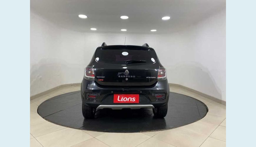 RENAULT SANDERO STEPWAY 1.6 8V FLEX - PRETO - 2017 Foto 8 (Grande)