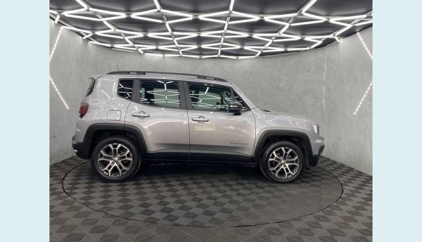 JEEP RENEGADE LONGITUDE 1.3 TURBO 4X2 - PRATA - 2022 Foto 8 (Grande)