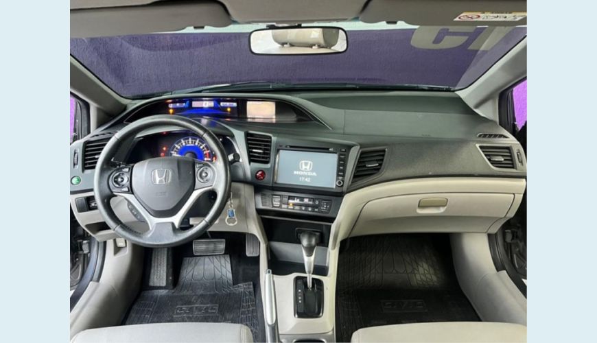 HONDA CIVIC - CINZA - 2015 Foto 8 (Grande)