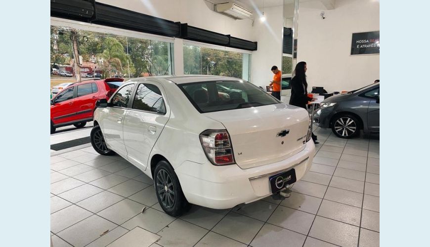 CHEVROLET COBALT 1.4 LTZ FLEX - BRANCO - 2015 Foto 8 (Grande)