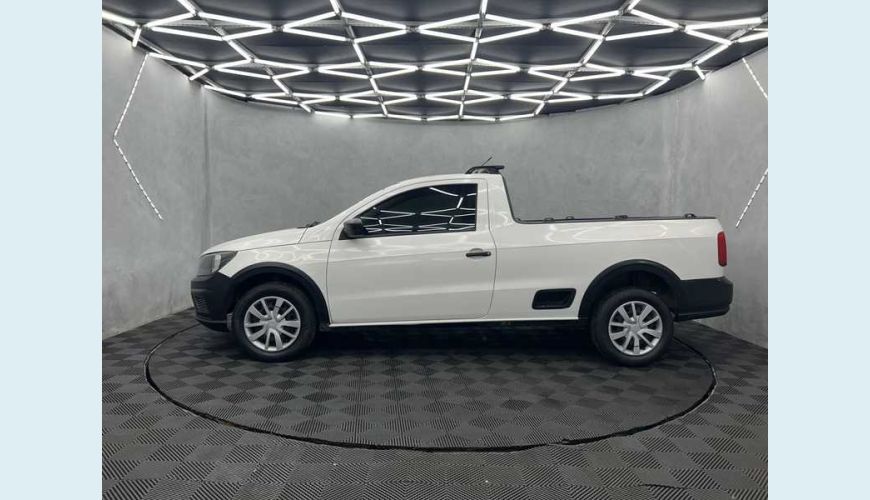 VOLKSWAGEN SAVEIRO ROBUST 1.6 MSI CS FLEX - BRANCO - 2020 Foto 8 (Grande)