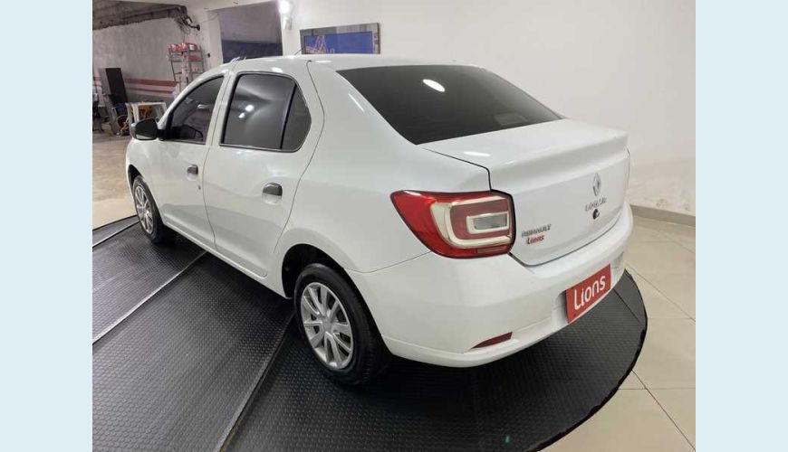 RENAULT LOGAN ZEN 1.0 12V SCE FLEX - BRANCO - 2020 Foto 8 (Grande)
